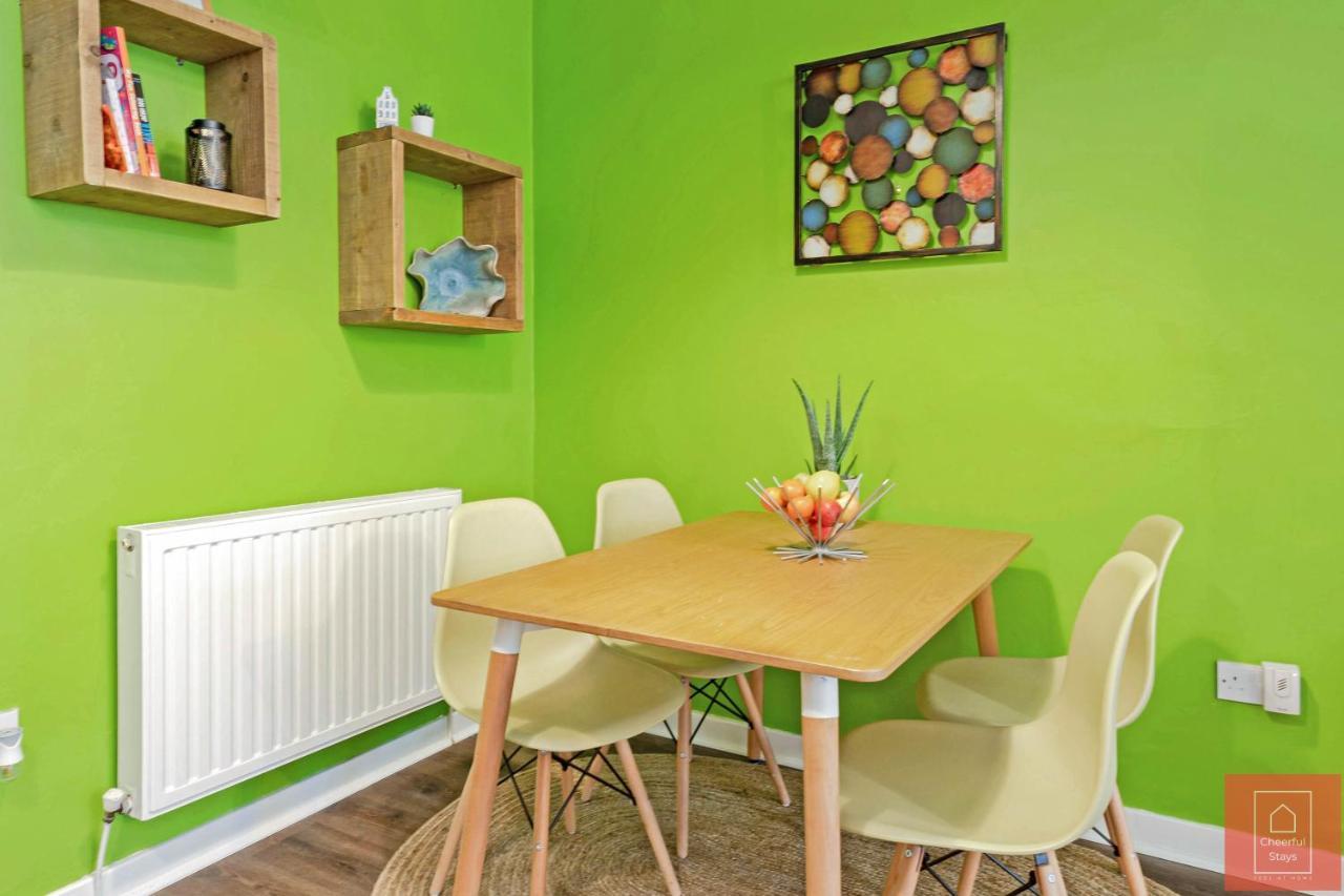 Cheerful Stays: Spacious Flat In Vibrant Leith EDI Exterior foto