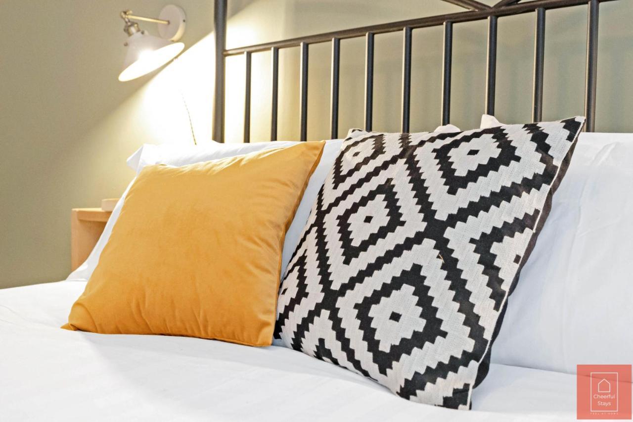 Cheerful Stays: Spacious Flat In Vibrant Leith EDI Exterior foto