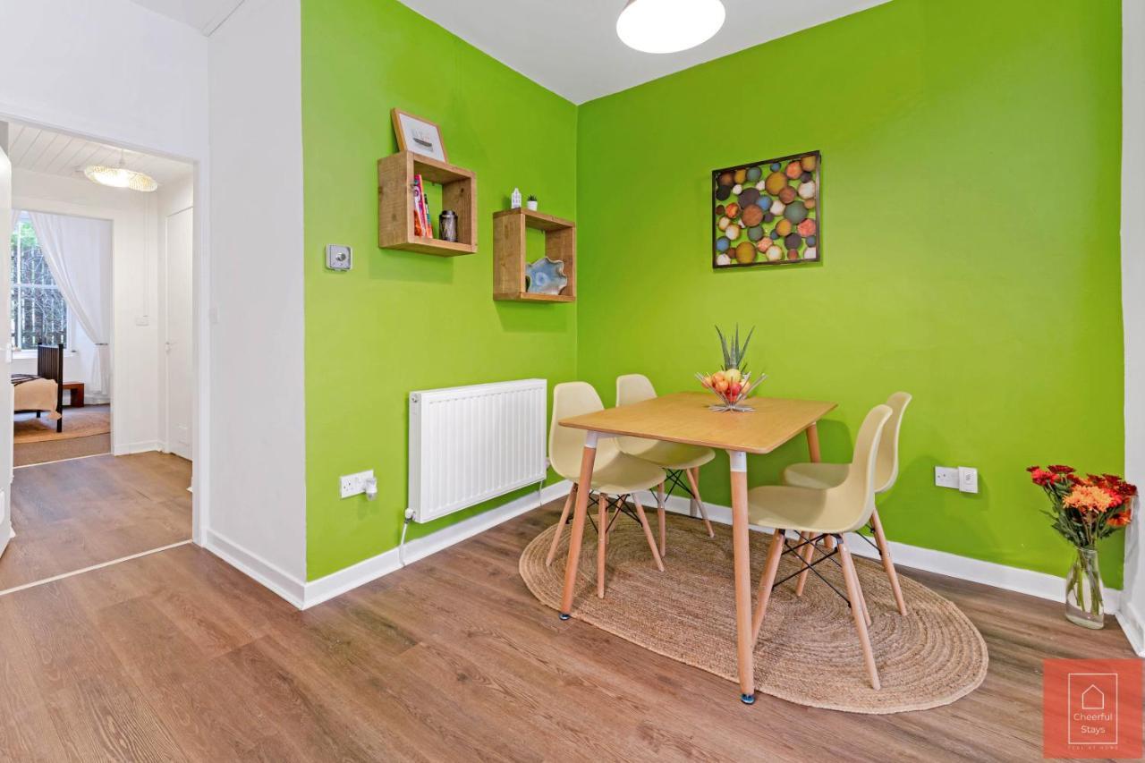 Cheerful Stays: Spacious Flat In Vibrant Leith EDI Exterior foto