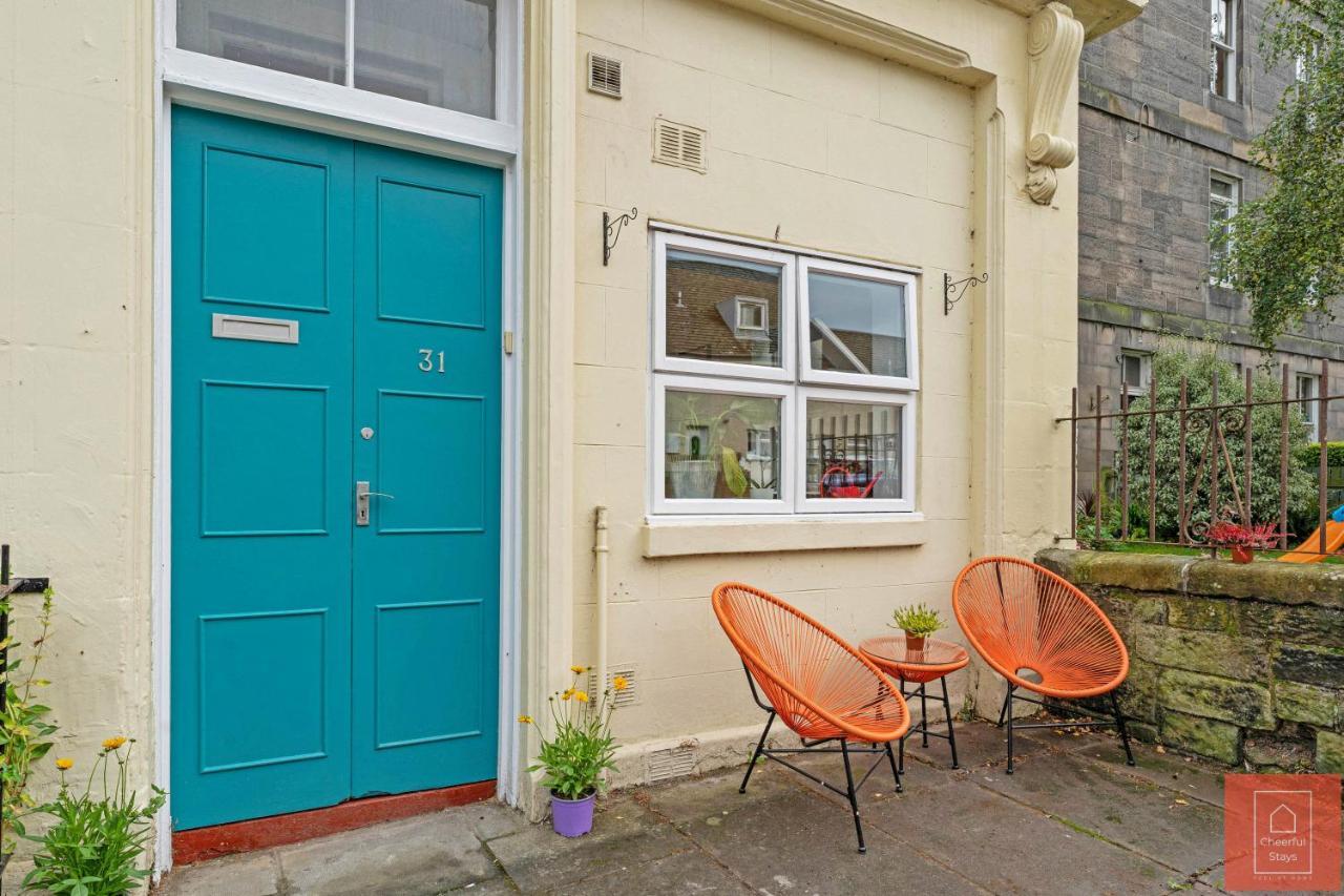 Cheerful Stays: Spacious Flat In Vibrant Leith EDI Exterior foto