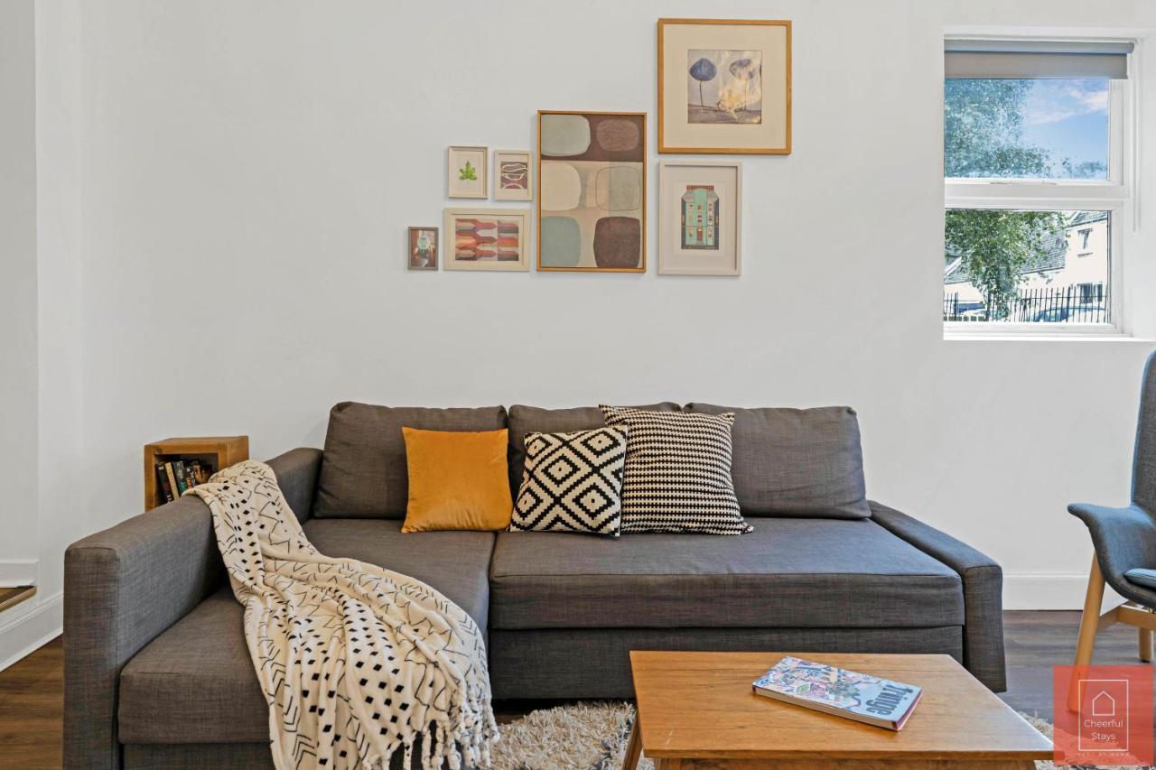 Cheerful Stays: Spacious Flat In Vibrant Leith EDI Exterior foto