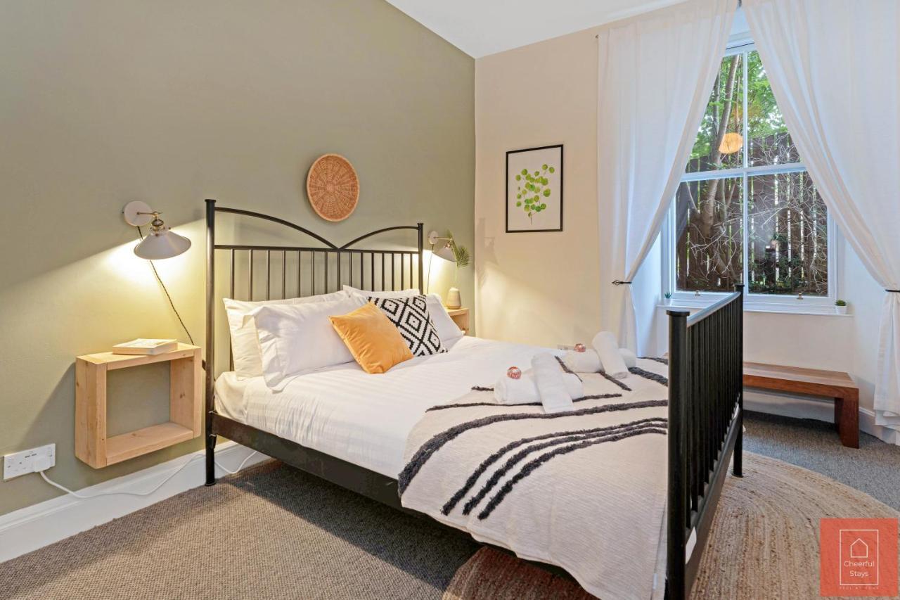 Cheerful Stays: Spacious Flat In Vibrant Leith EDI Exterior foto