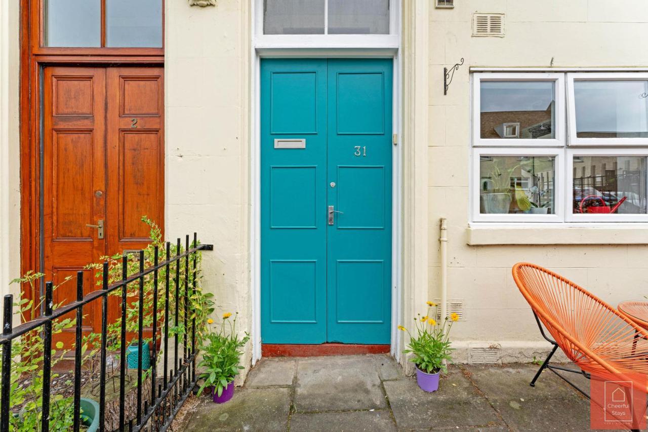 Cheerful Stays: Spacious Flat In Vibrant Leith EDI Exterior foto